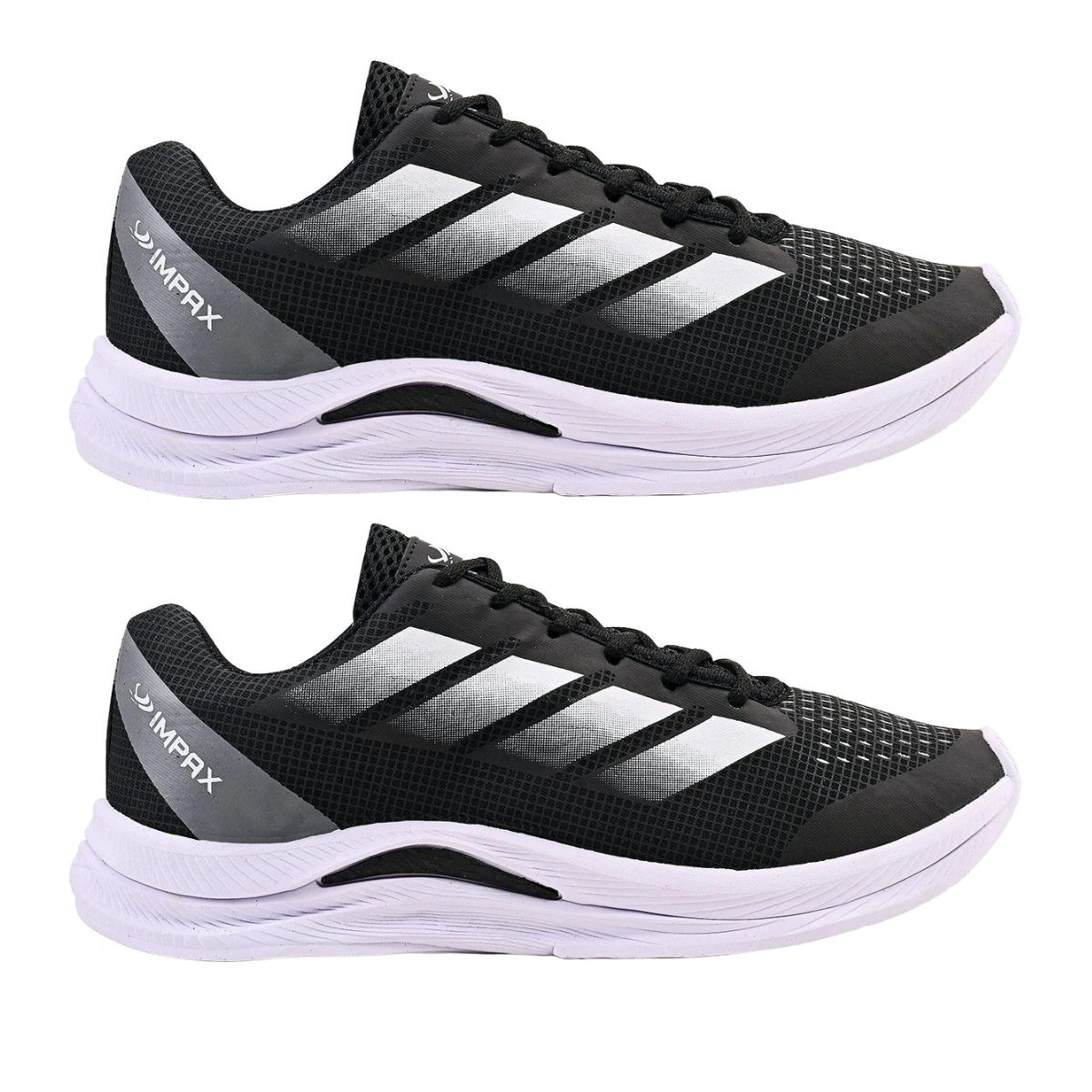 Kit 2 Tênis Masculino Dublin Esportivo Academia Corrida Caminhada - Preto e Branco + Marinho - Imagem 13