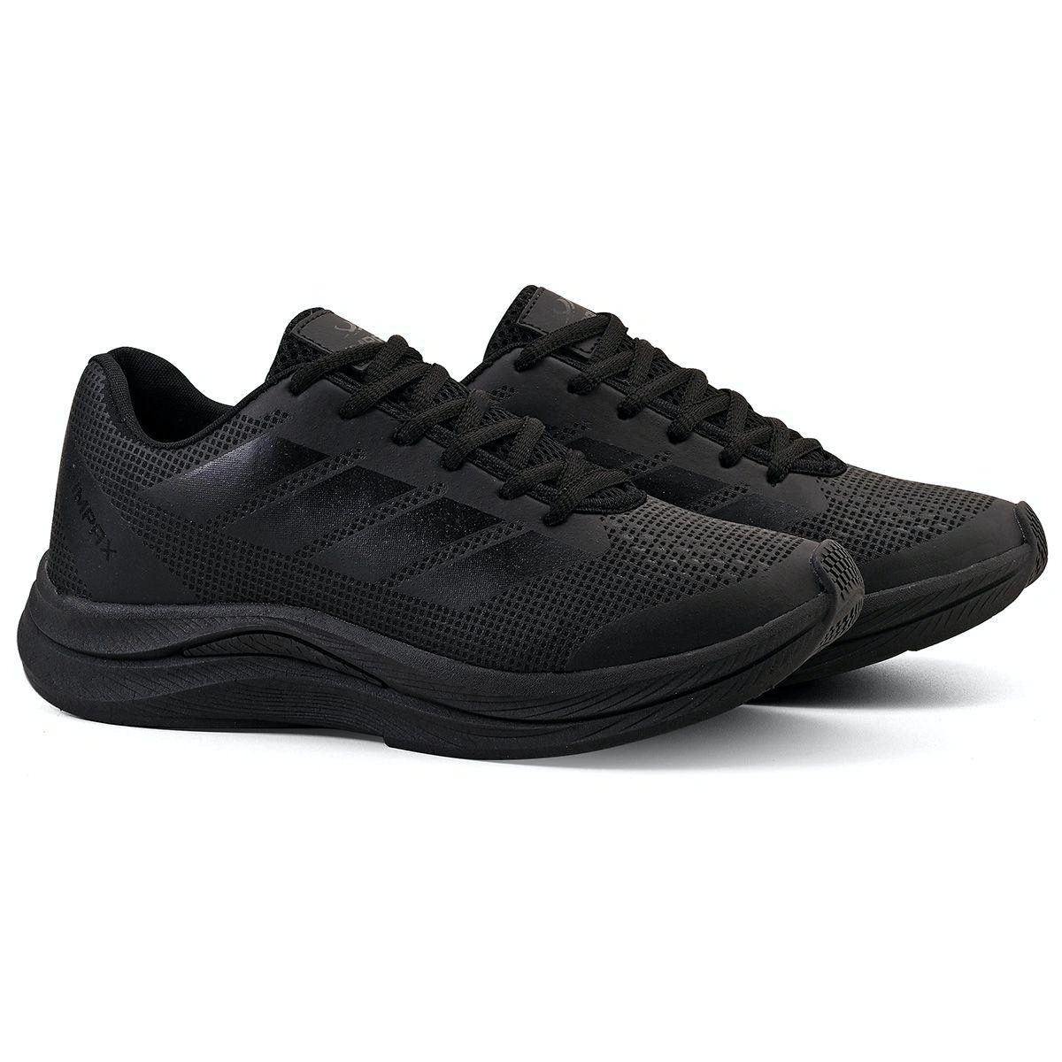 Kit 2 Tênis Masculino Dublin Esportivo Academia Corrida Caminhada - Preto e Branco + Marinho - Imagem 7