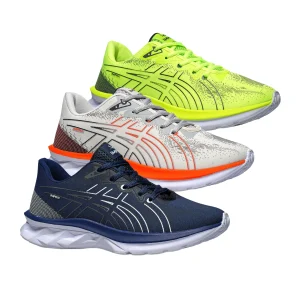 Kit 3 Tênis Masculino Abuzze Estiloso Esportivo Academia Leve Confortável- Verde + Laranja + Azul Marinho