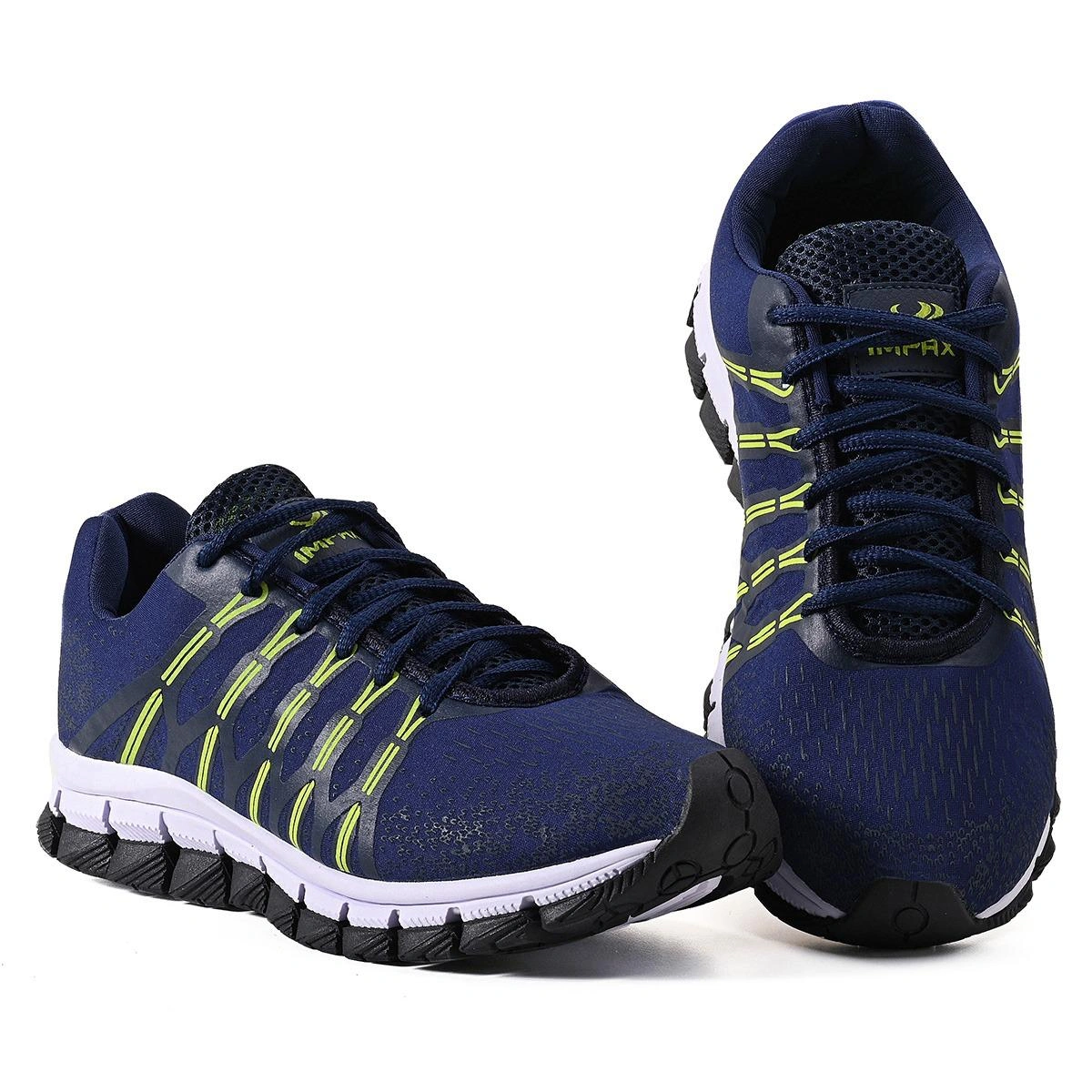 Kit 3 Tênis Masculino Olimpk Academia Caminhada Corrida Confortável - Preto Branco + Azul Marinho + Preto Azul - Imagem 8