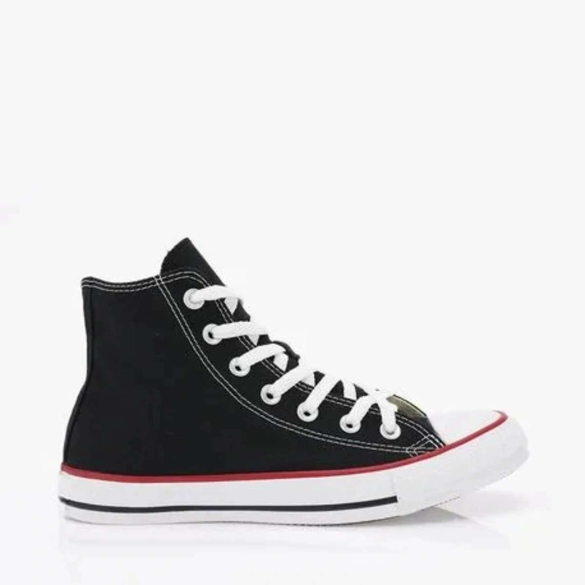 Tênis Botinha Lona Classic Cano Alto AB Star Masculino e Feminino - Branco - Imagem 6