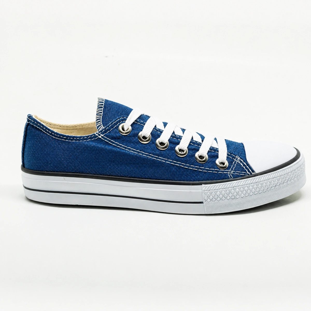 Tênis Casual Lona Classic Ab Star Masculino e Feminino - Branco - Imagem 16
