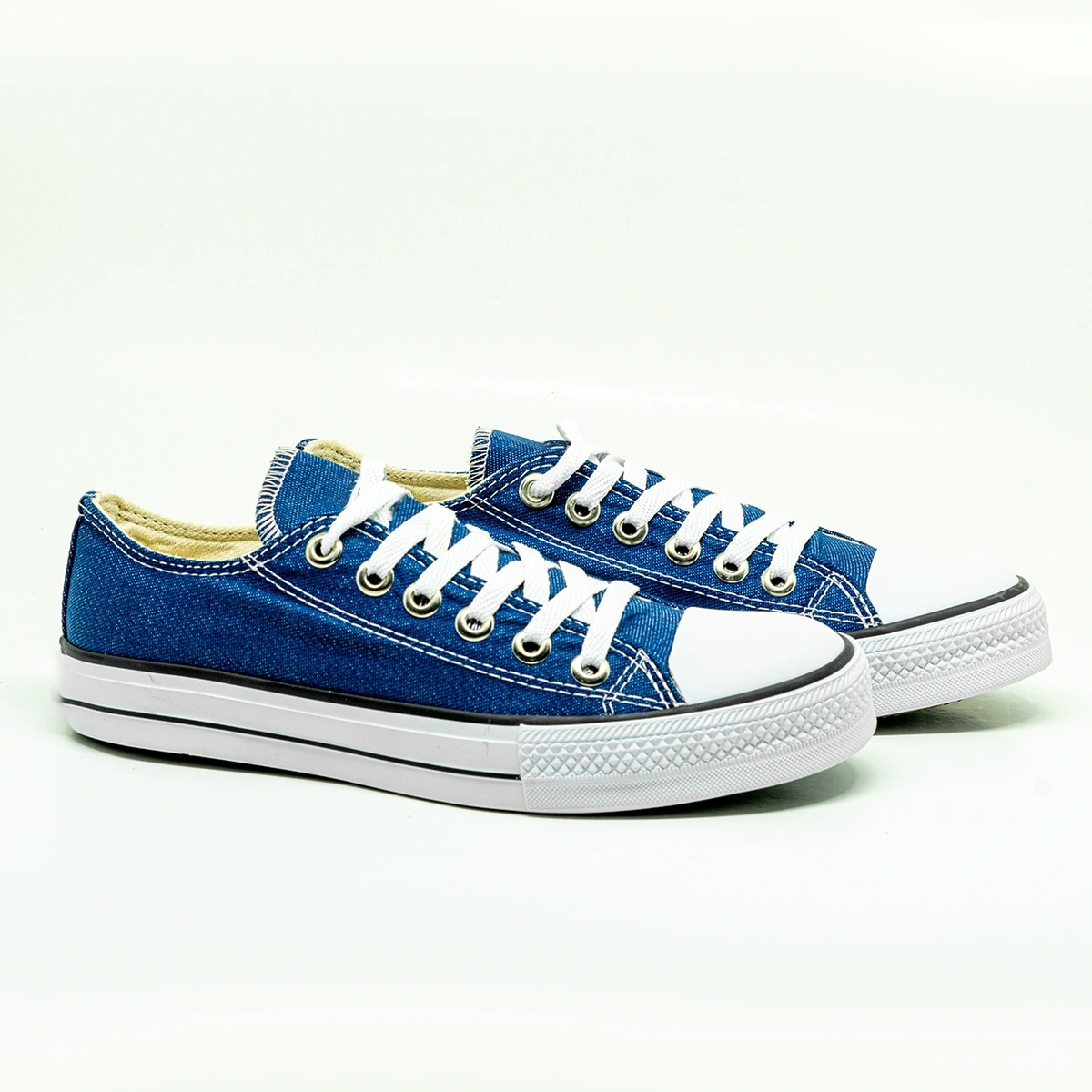 Tênis Casual Lona Classic Ab Star Masculino e Feminino - Branco - Imagem 17