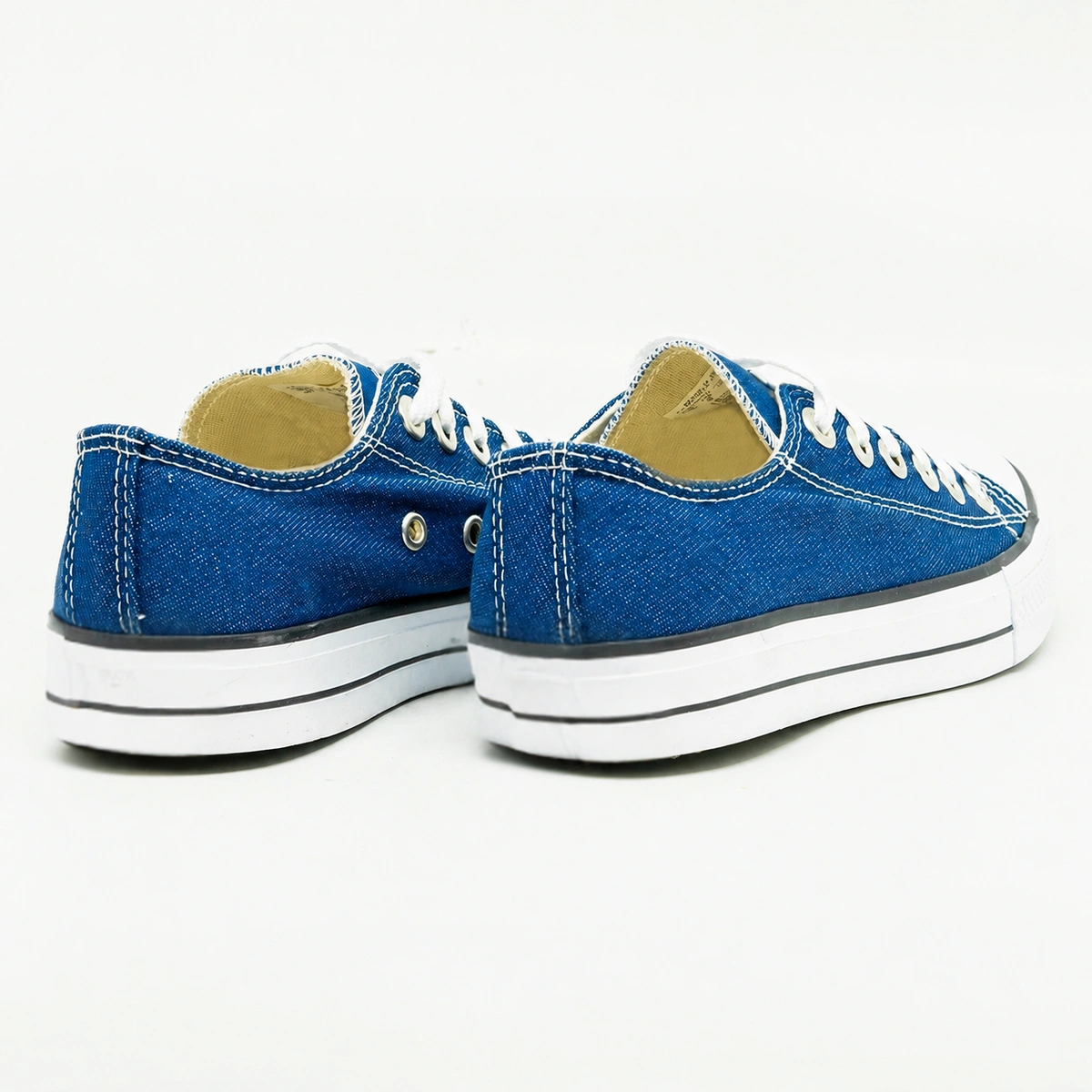 Tênis Casual Lona Classic Ab Star Masculino e Feminino - Branco - Imagem 9