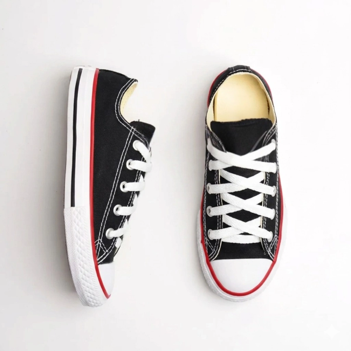 Tênis Casual Lona Classic Ab Star Masculino e Feminino - Branco - Imagem 3