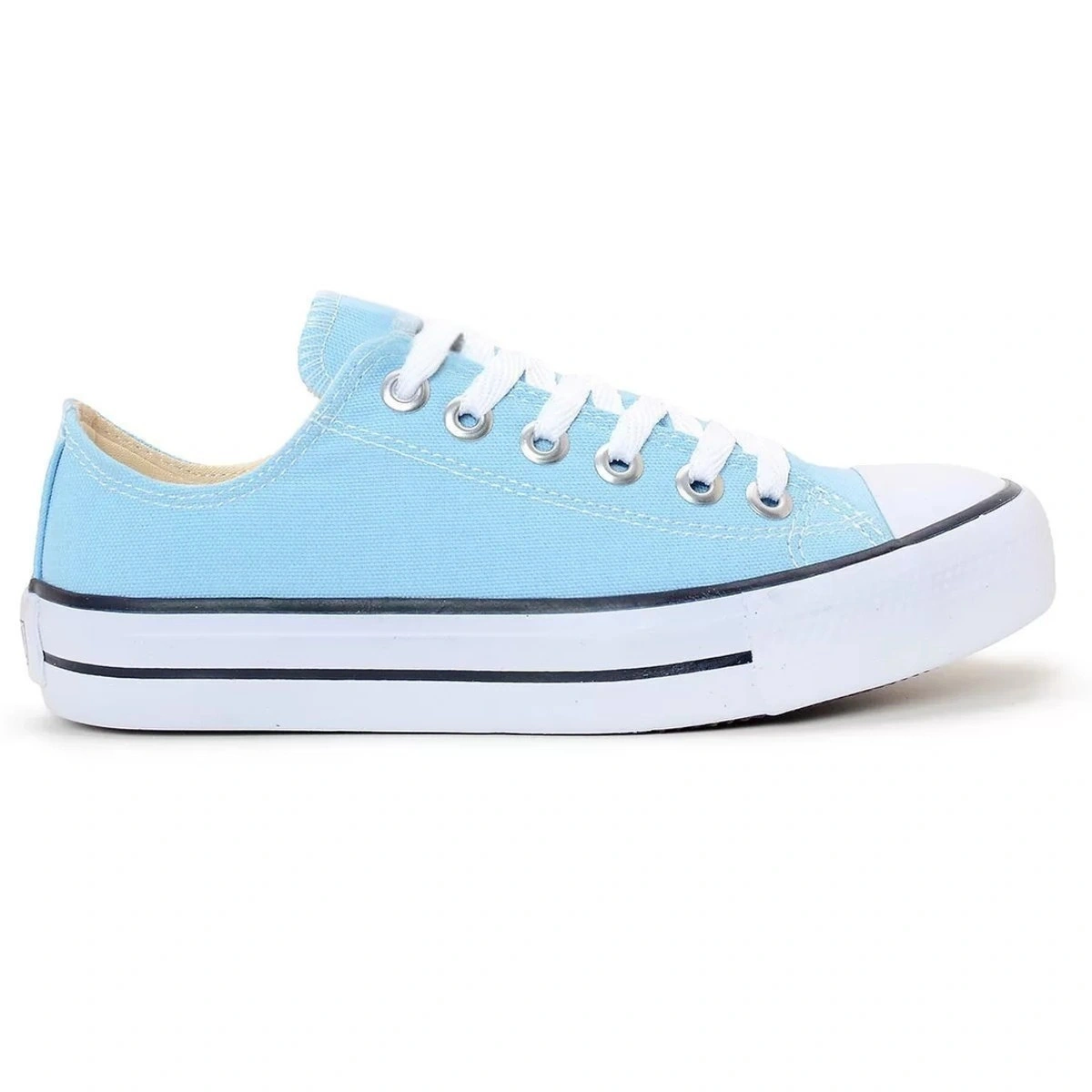 Tênis Casual Lona Classic Ab Star Masculino e Feminino - Branco - Imagem 26