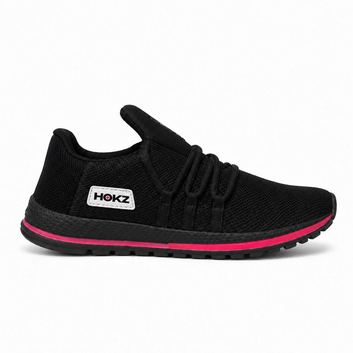 Tênis F1 Feminino Esportivo Caminhada Academia - Preto