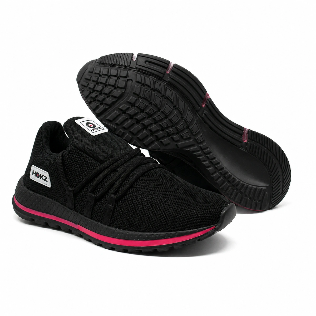 Tênis F1 Feminino Esportivo Caminhada Academia - Preto - Imagem 4