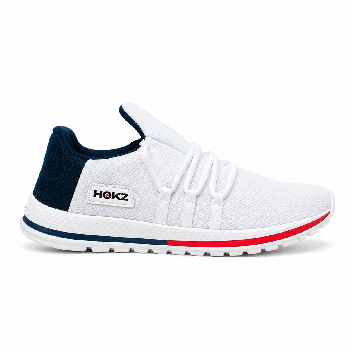 Tênis F1 Unissex Esportivo Caminhada Academia - Branco - Imagem 2