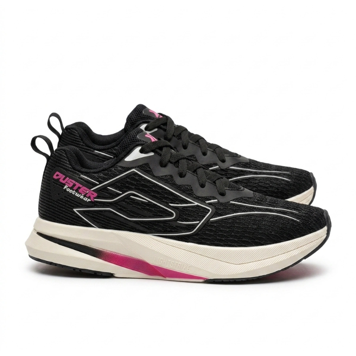 Tênis Feminino Duster Esportivo - Preto - Imagem 2