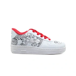 Tenis Infantil Bobbie Goods Pinte e Divirtasse - Vermelho