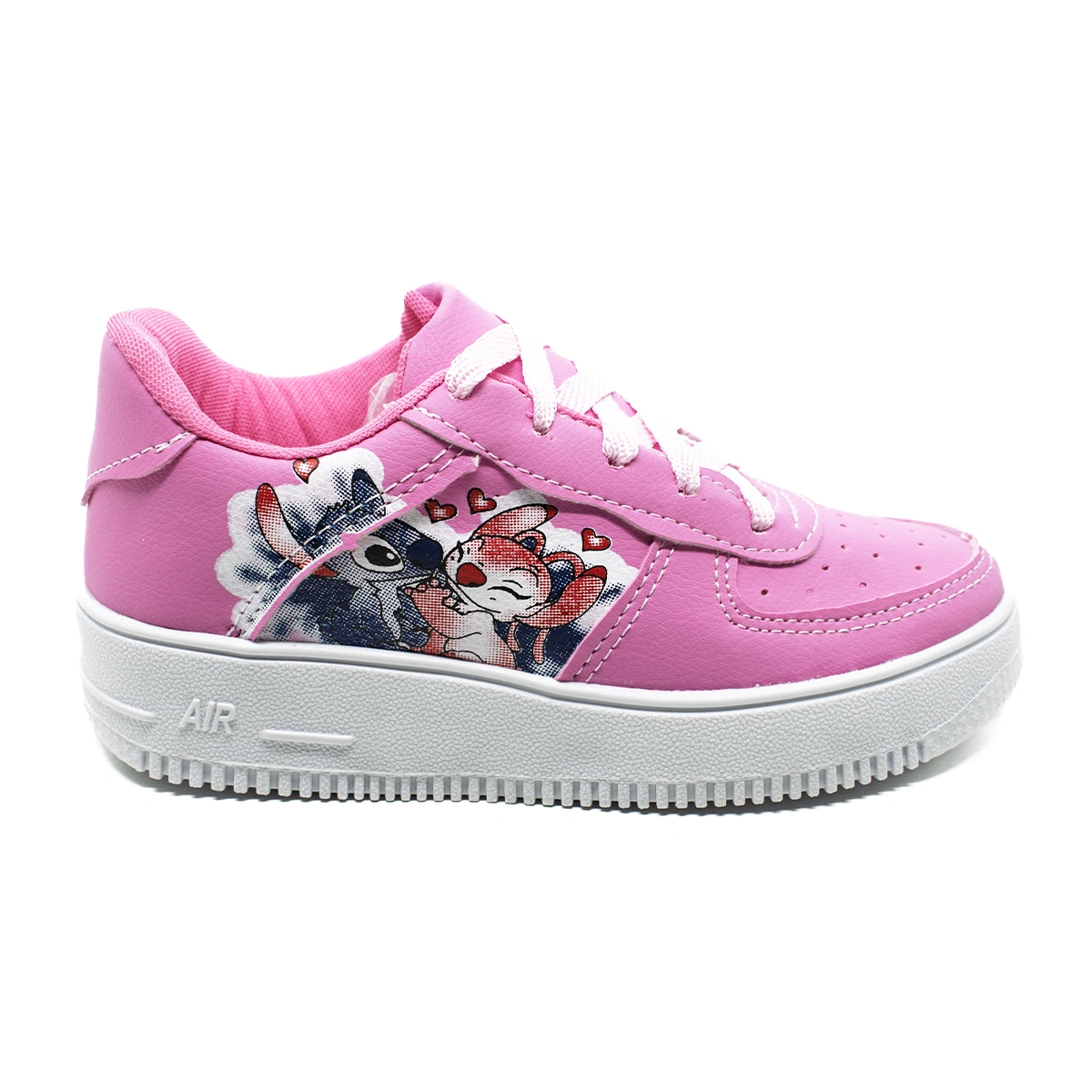 Tênis Infantil Menina Casual Stitch - Pink - Imagem 3