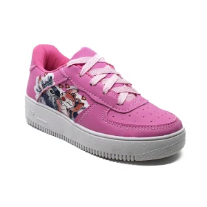 Tênis Infantil Menina Casual Stitch - Pink