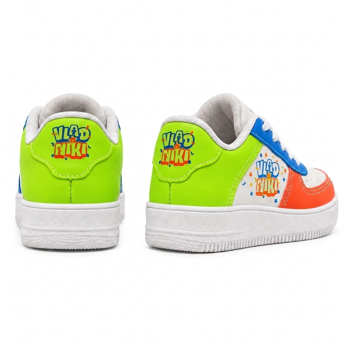 Tênis Infantil Menino Vlad Niki Force - Laranja e Verde - Imagem 3