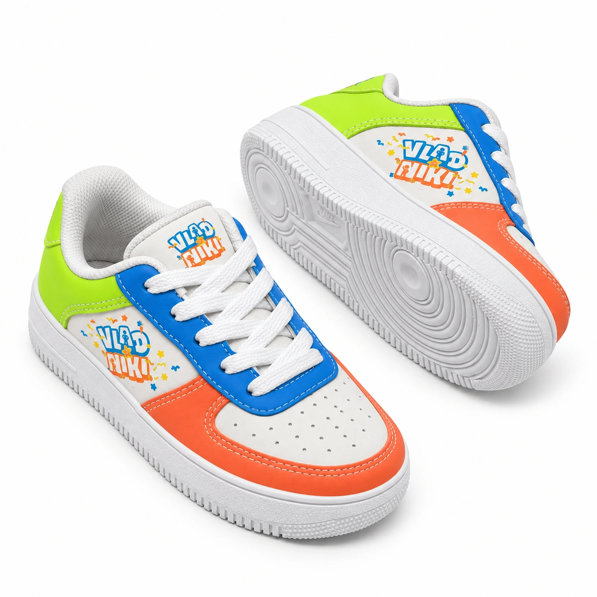 Tênis Infantil Menino Vlad Niki Force - Laranja e Verde - Imagem 2