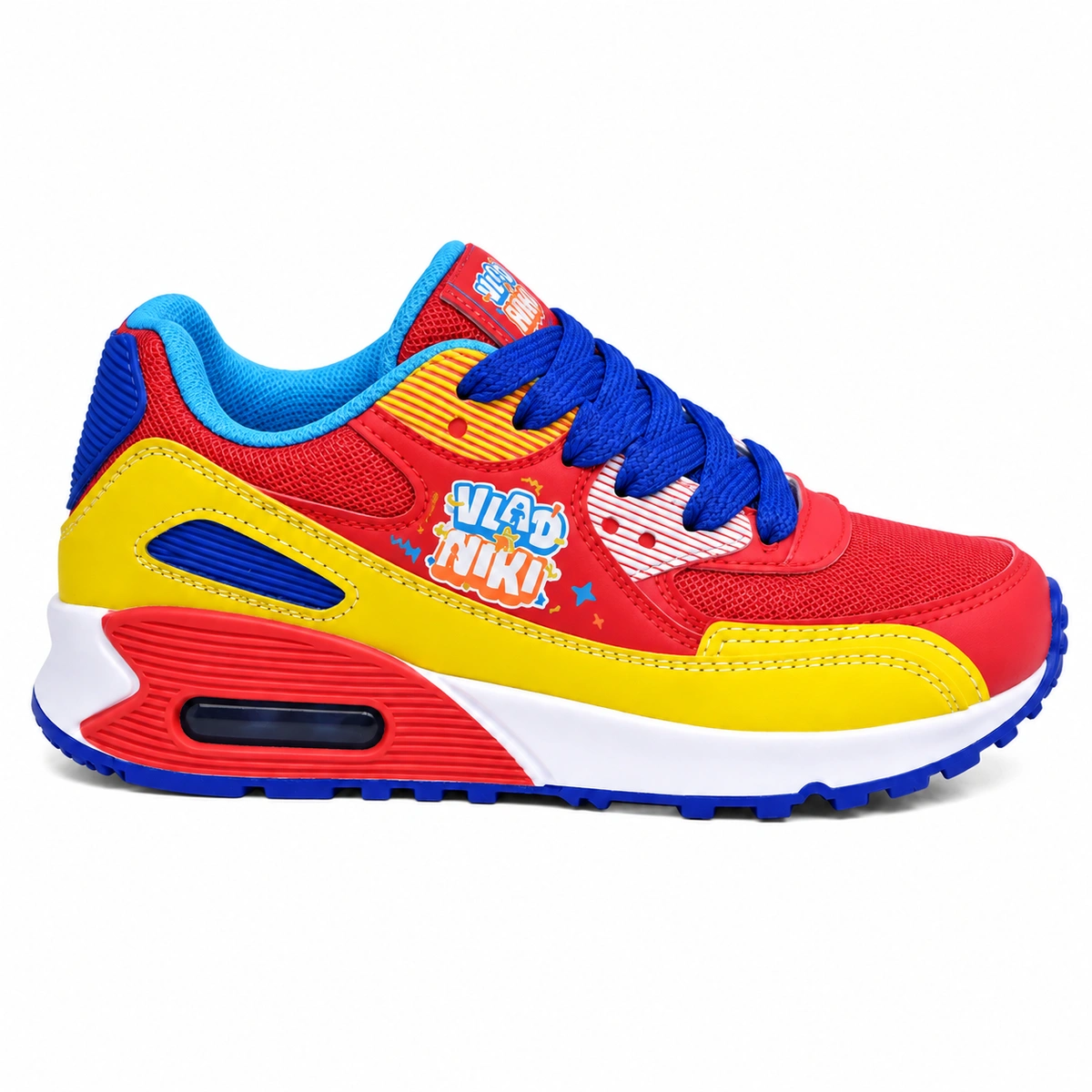 Tênis Infantil Vlad Niki Power Max - Vermelho e Amarelo