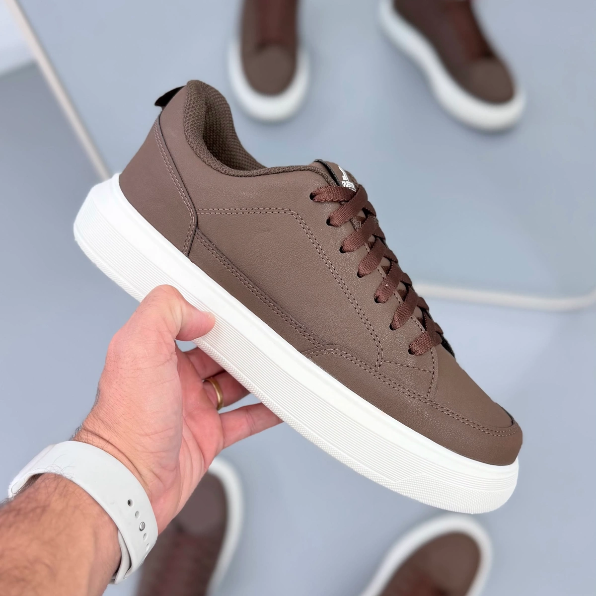 Tênis Masculino Duster Aura - Branco - Imagem 3