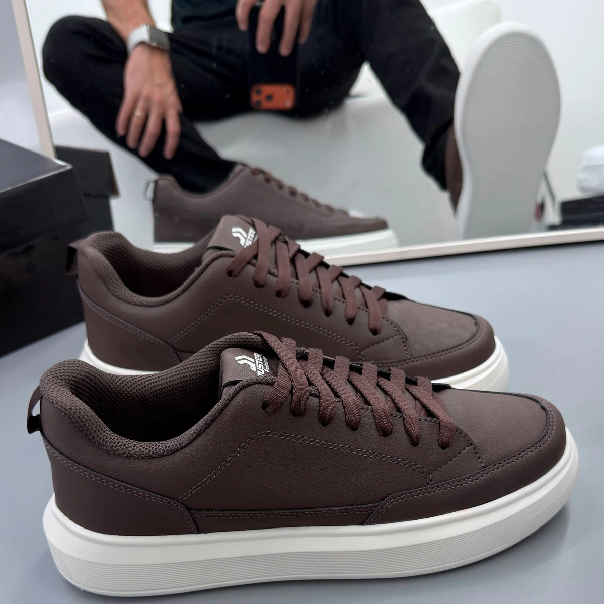 Tênis Masculino Duster Aura - Branco - Imagem 4