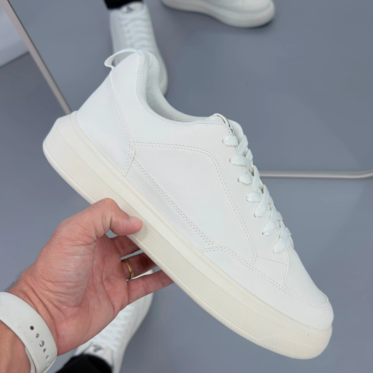 Tênis Masculino Duster Aura - Branco - Imagem 7