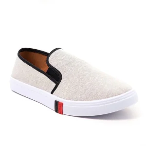 Tênis Masculino Iate Liso - Creme