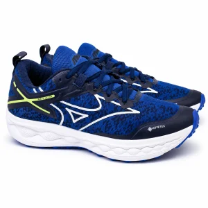 Tênis Masculino Mizuno Wave Mujin Ls GTX - Azul e Verde