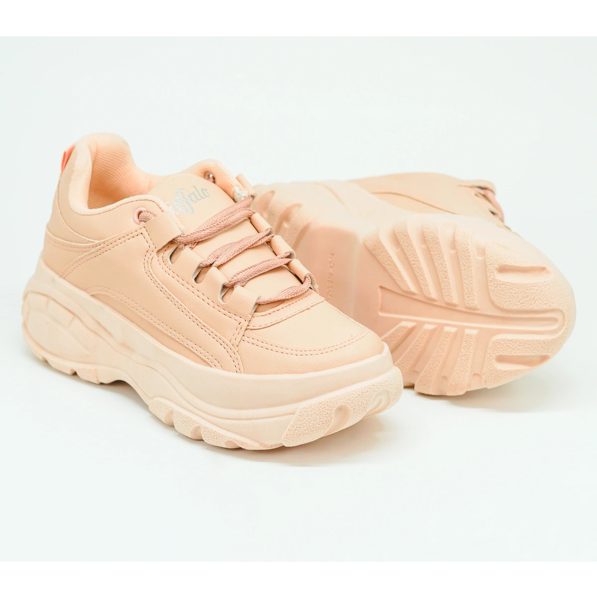 Tênis Plataforma Feminino Bufalo London - Branco - Imagem 16