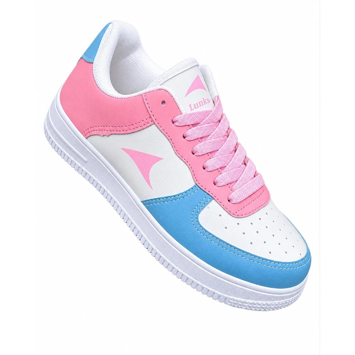 Tenis Casual Luckys Premium Masculino e Feminino - Branco - Imagem 5